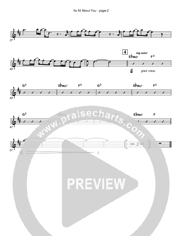 It's All About You Soprano Sax (Cherry Hills Community Church)