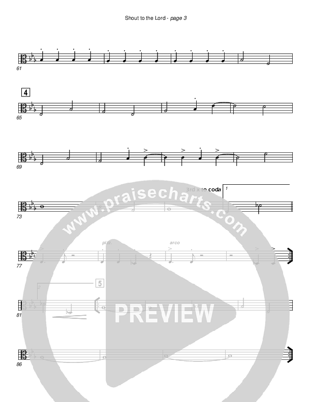 Shout To The Lord Viola (Cherry Hills Community Church)