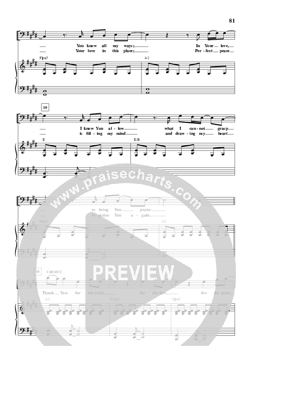 Every Day Lead & Piano (Sovereign Grace)