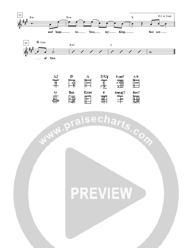 Glorious Lead Sheet (Sovereign Grace)