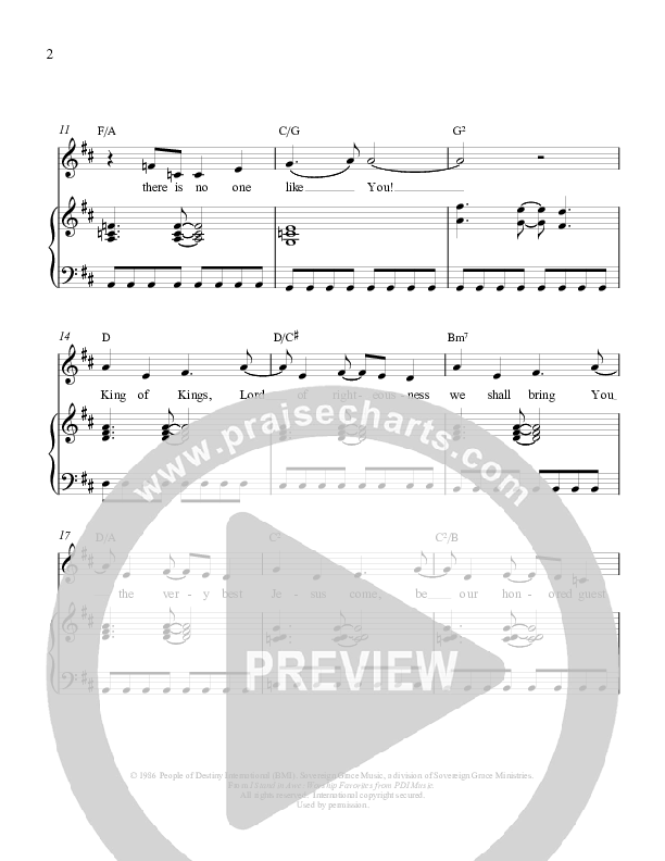 Make His Praise Great Lead & Piano (Sovereign Grace)