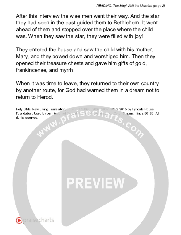 The Magi Visit The Messiah (Matthew 2) Reading (Scripture)
