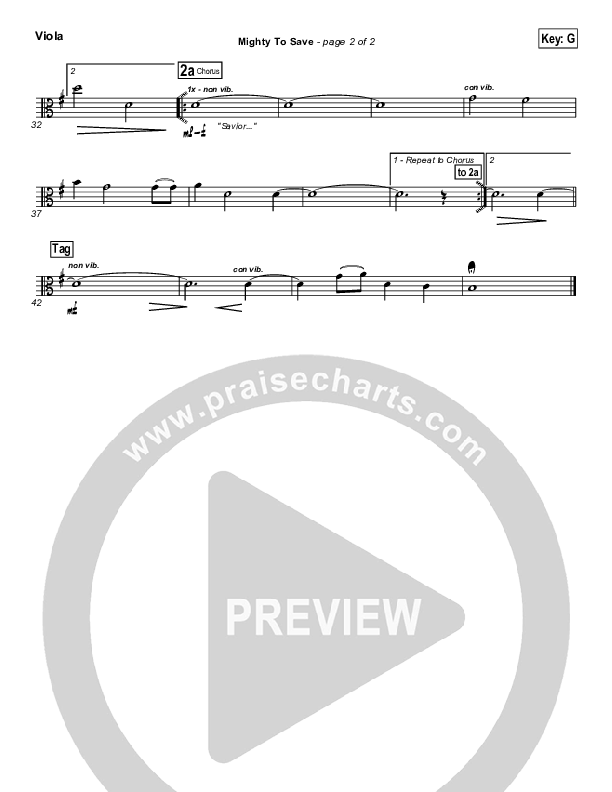 Mighty To Save Viola (Laura Story)