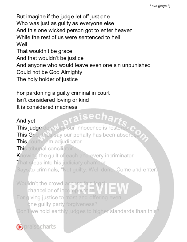 Love (Reading) Reading (David Bowden Readings)