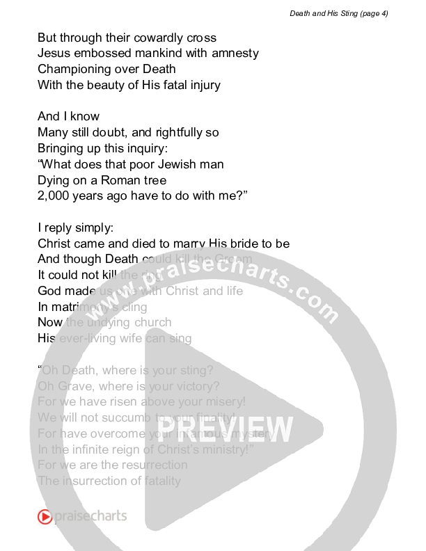 Death And His Sting (Reading) Reading (David Bowden Readings)