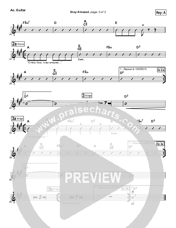 Stay Amazed Acoustic Guitar (Klaus)