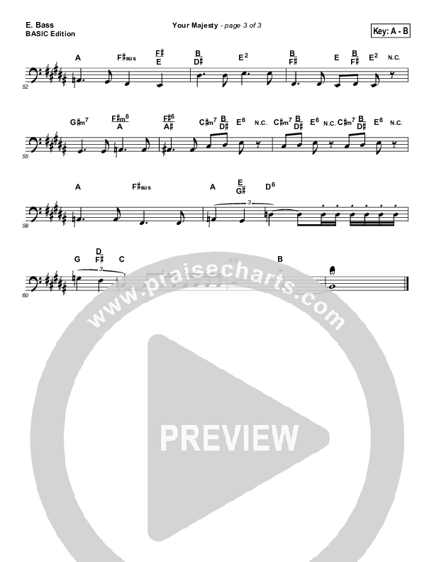 Your Majesty Bass Guitar (Dennis Jernigan)