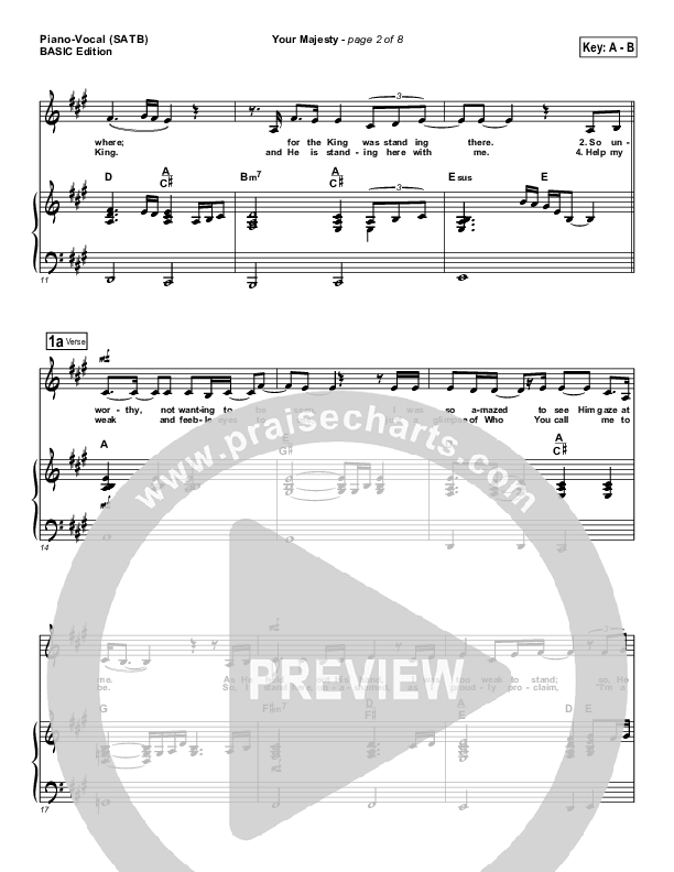 Your Majesty Piano/Vocal (Dennis Jernigan)