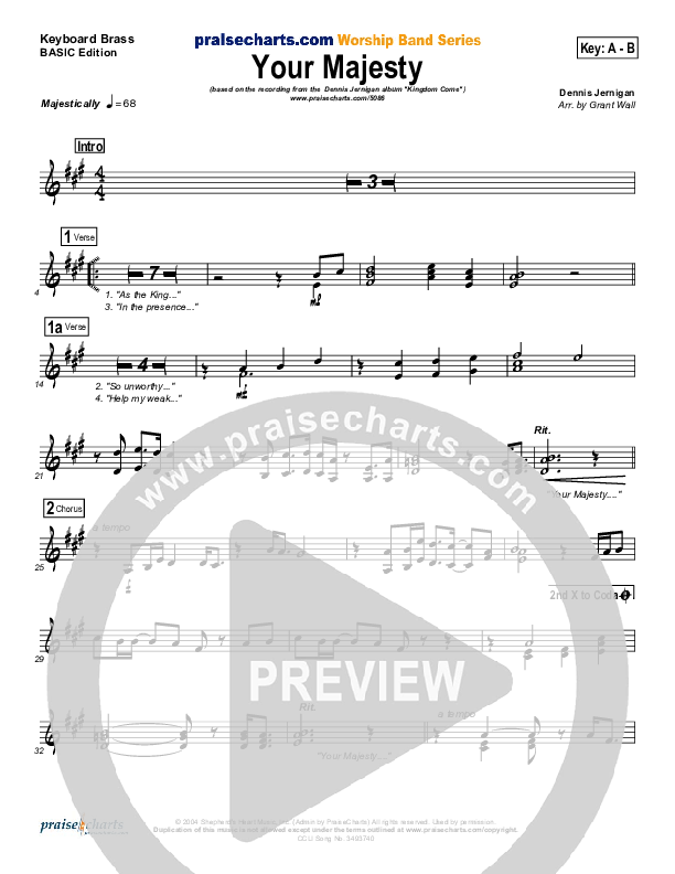 Your Majesty Synth Brass (Dennis Jernigan)