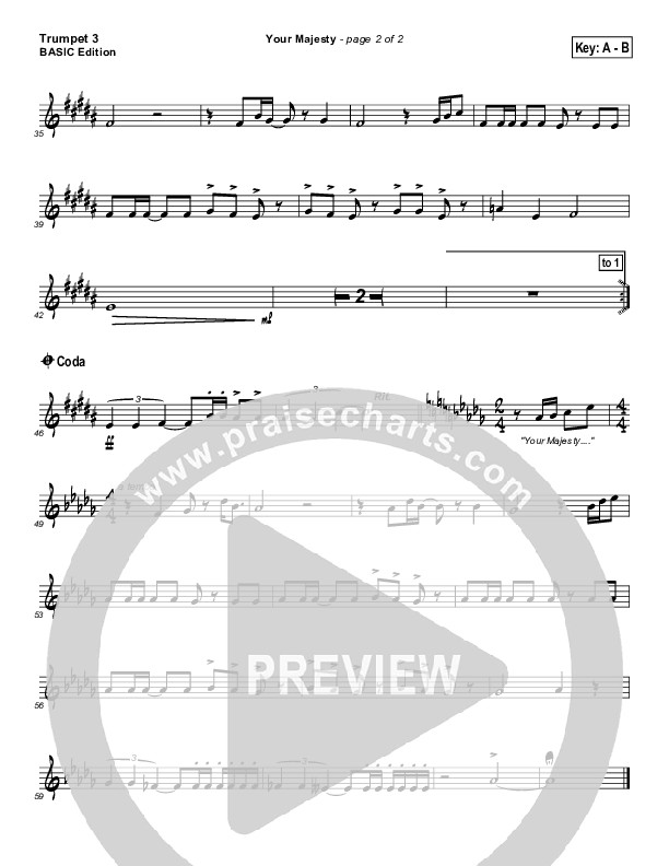 Your Majesty Trumpet 3 (Dennis Jernigan)