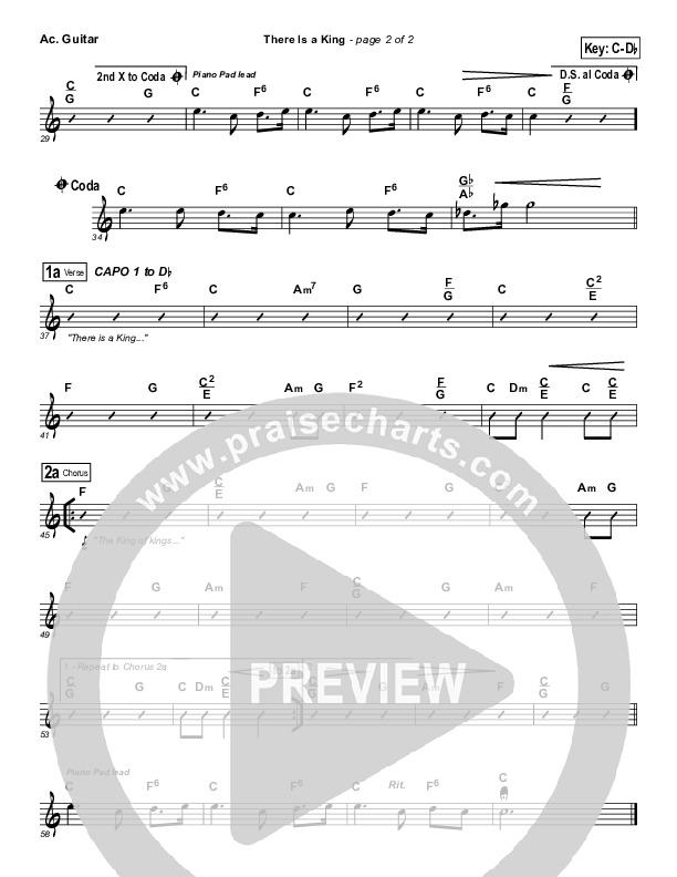 There Is A King Acoustic Guitar (Dennis Jernigan)