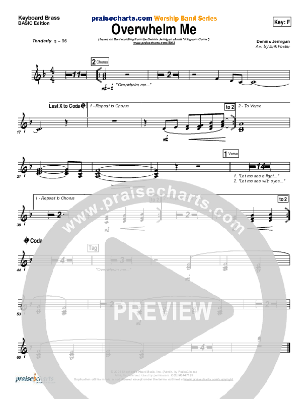 Overwhelm Me Synth Brass (Dennis Jernigan)