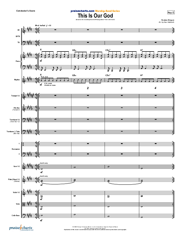 This Is Our God Orchestration (Hillsong Worship)