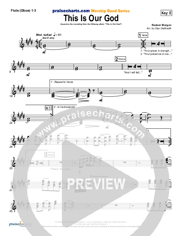 This Is Our God Wind Pack (Hillsong Worship)