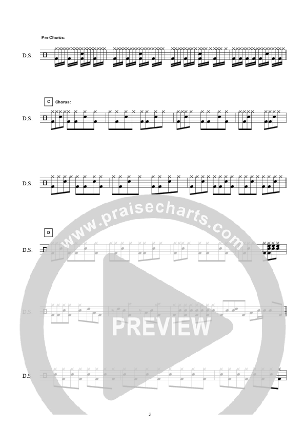 Follow The Son (Instrumental) Drum Set (Hillsong Worship)