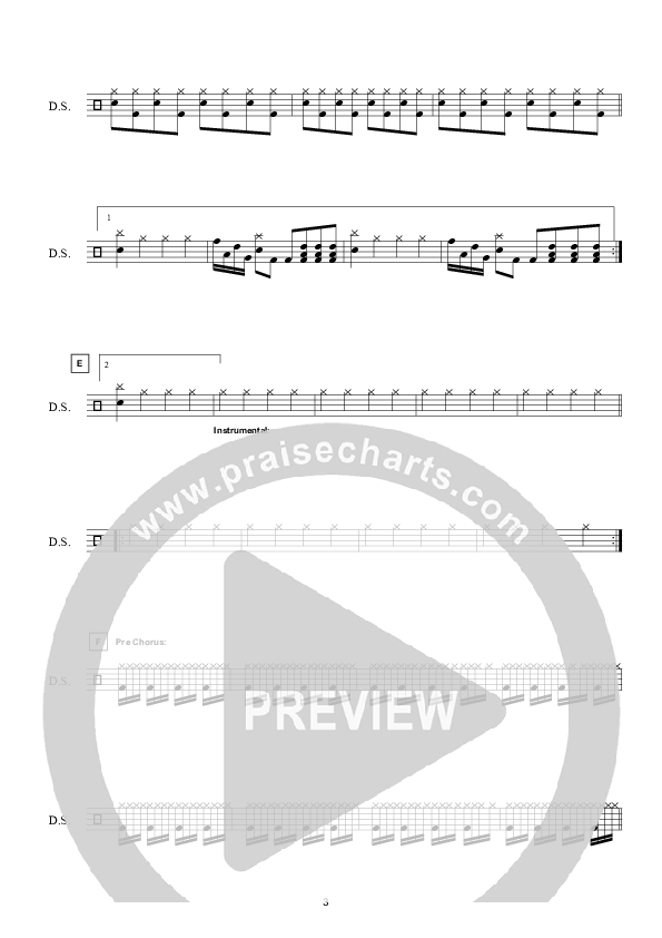 Follow The Son (Instrumental) Drum Set (Hillsong Worship)