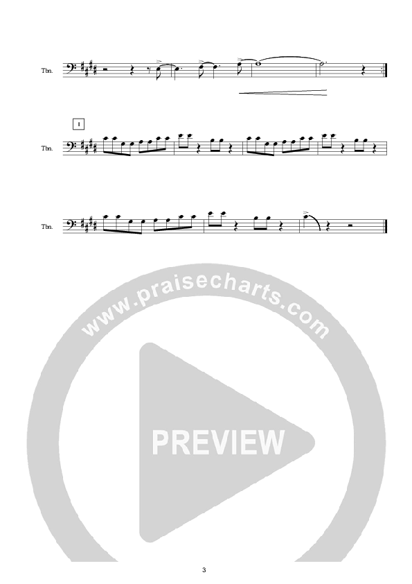 Follow The Son (Instrumental) Trombone (Hillsong Worship)