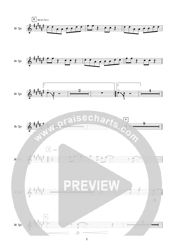 Follow The Son (Instrumental) Trumpet (Hillsong Worship)