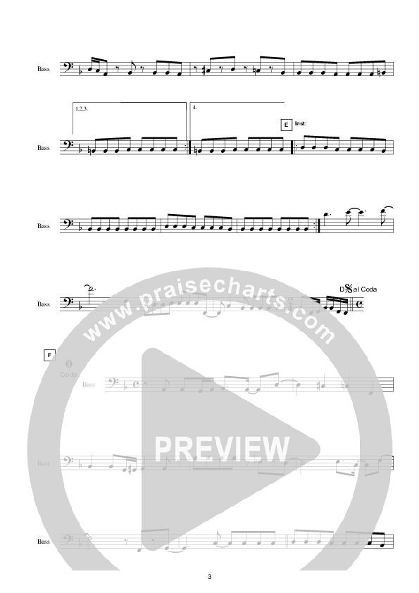 More To See (Instrumental) Bass Guitar (Hillsong Worship)