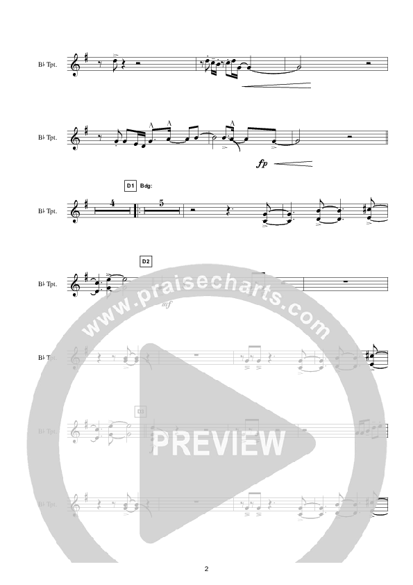 More To See (Instrumental) Trumpet (Hillsong Worship)