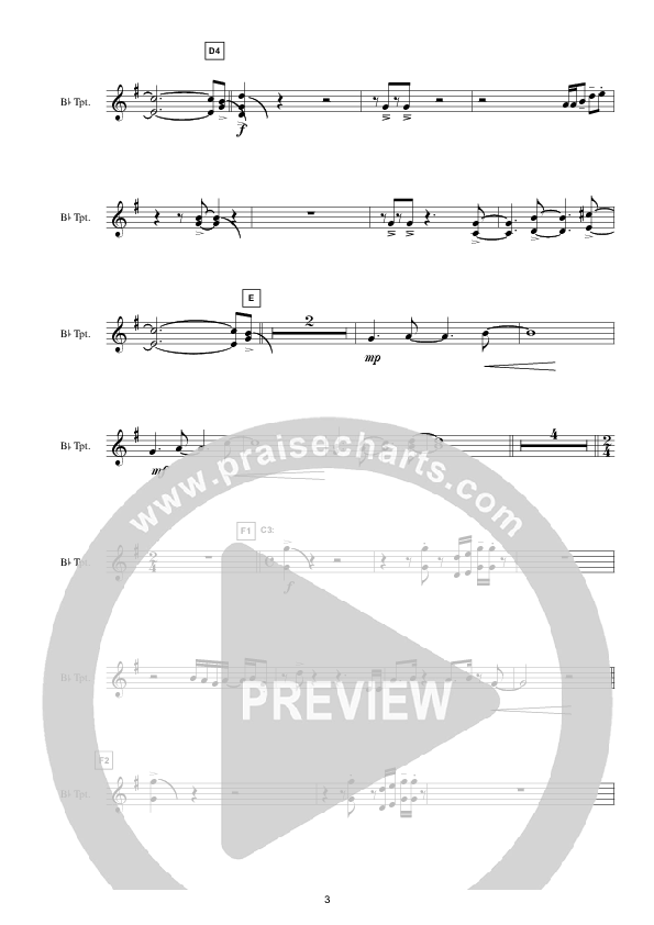 More To See (Instrumental) Trumpet (Hillsong Worship)