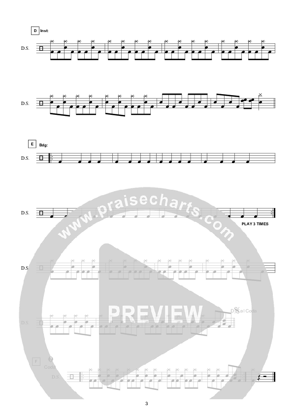 I Believe (Instrumental) Drum Set (Hillsong Worship)