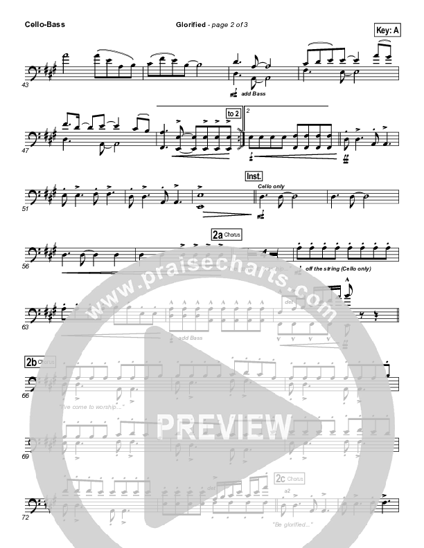 Glorified Cello/Bass (New Life Worship)