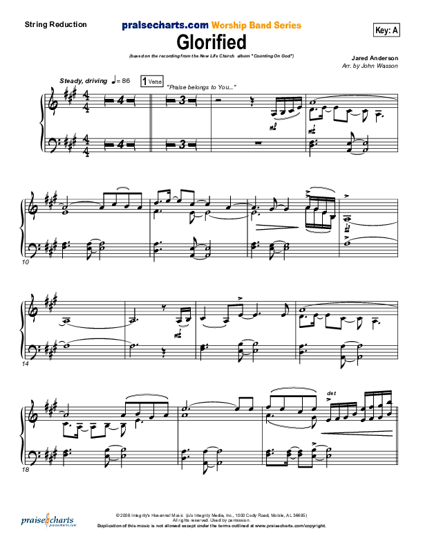 Glorified Synth Strings (New Life Worship)