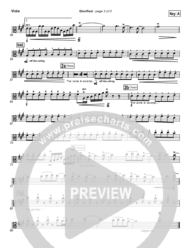 Glorified Viola (New Life Worship)