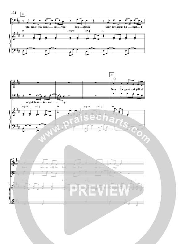 Worthy Lead & Piano (New Life Worship)