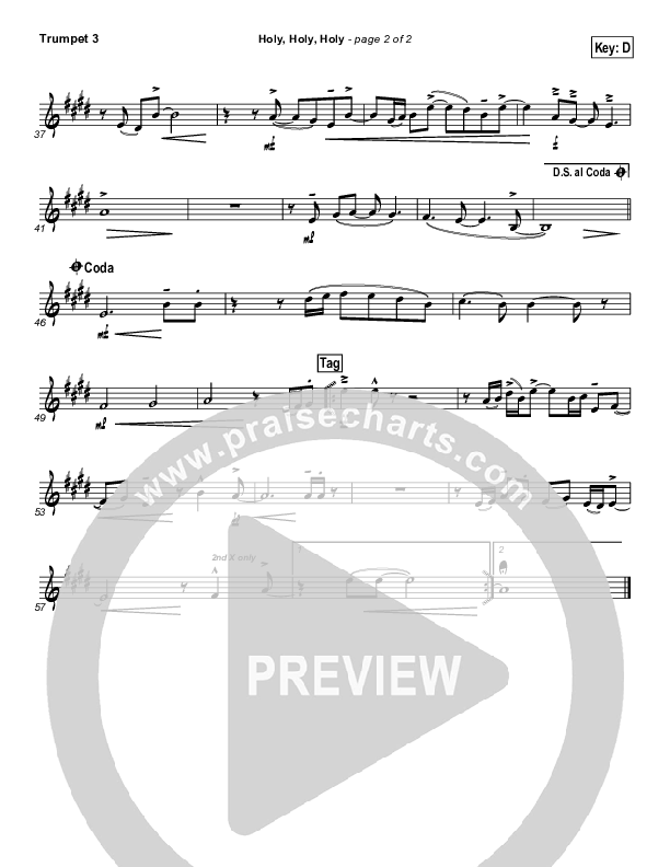 Holy Holy Holy Trumpet 3 (Steven Curtis Chapman)