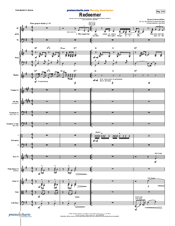 Redeemer Orchestration (Nicole C. Mullen)