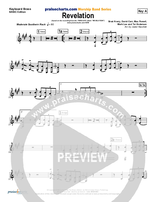 Revelation Synth Brass (Third Day)