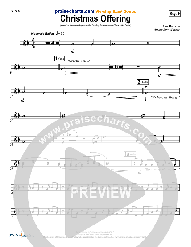 Christmas Offering Viola (Casting Crowns)