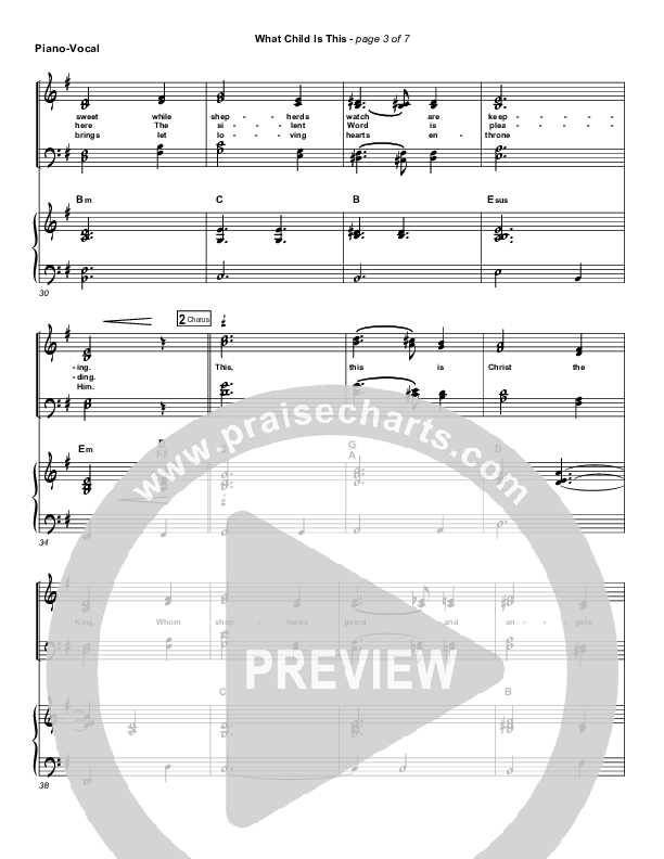 What Child Is This Piano/Vocal (Frank Ralls)