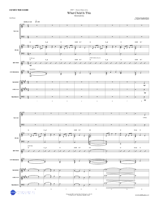 What Child Is This Orchestration (Todd Billingsley)
