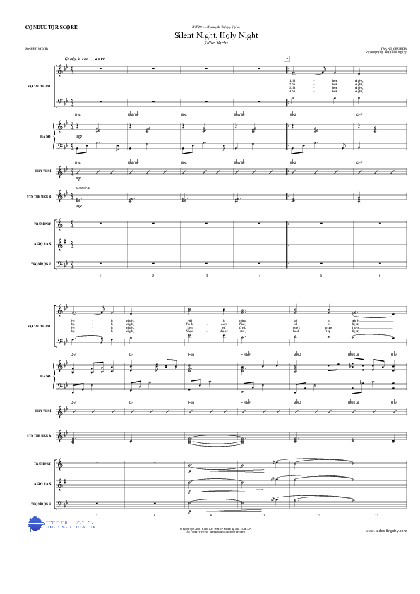 Silent Night Orchestration (Todd Billingsley)