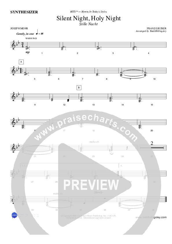 Silent Night Synth (Todd Billingsley)