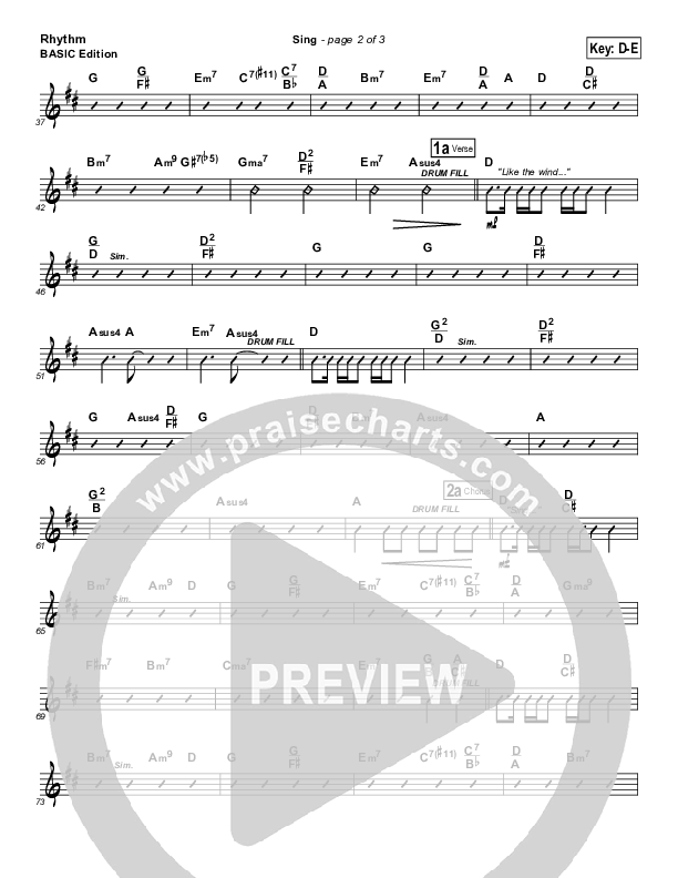 Sing Rhythm Chart ()