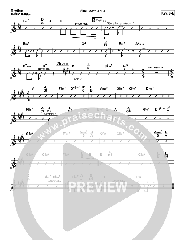 Sing Rhythm Chart ()