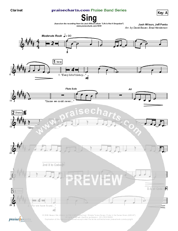 Sing Wind Pack (Josh Wilson)