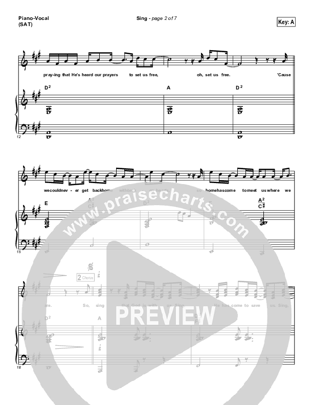 Sing Lead & Piano (Josh Wilson)