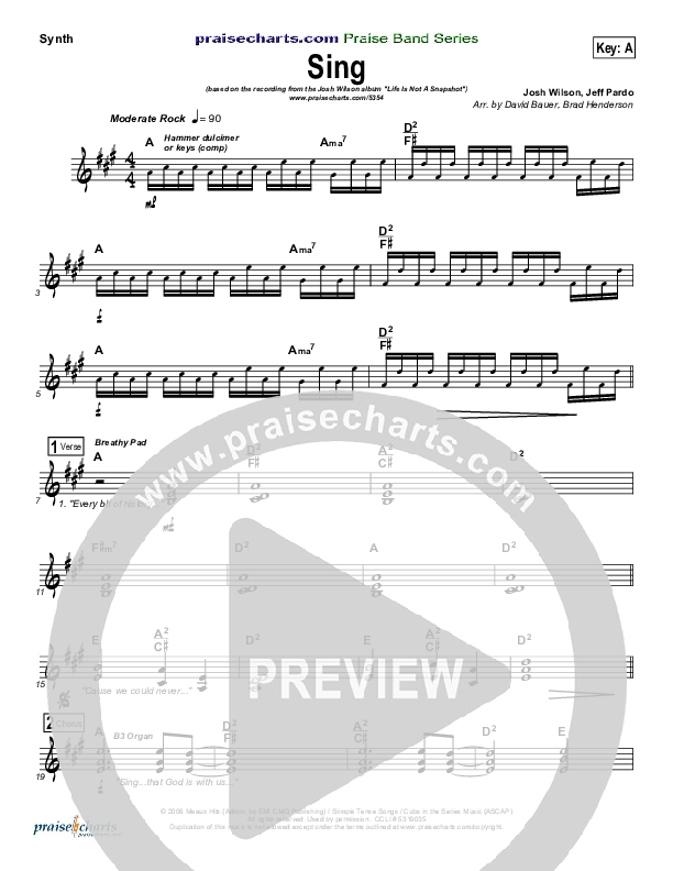 Sing Synth Strings (Josh Wilson)