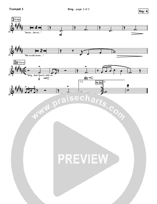 Sing Trumpet 3 (Josh Wilson)