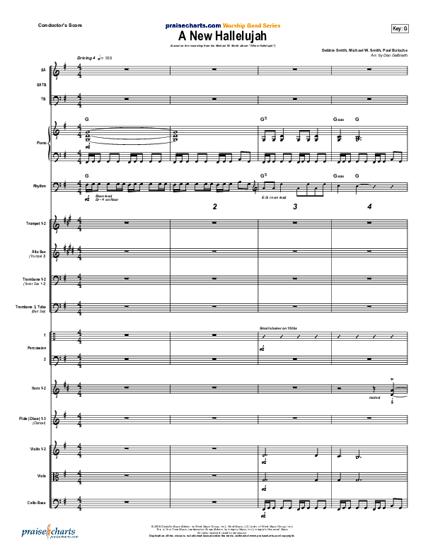 A New Hallelujah (Radio) Orchestration (Michael W. Smith)