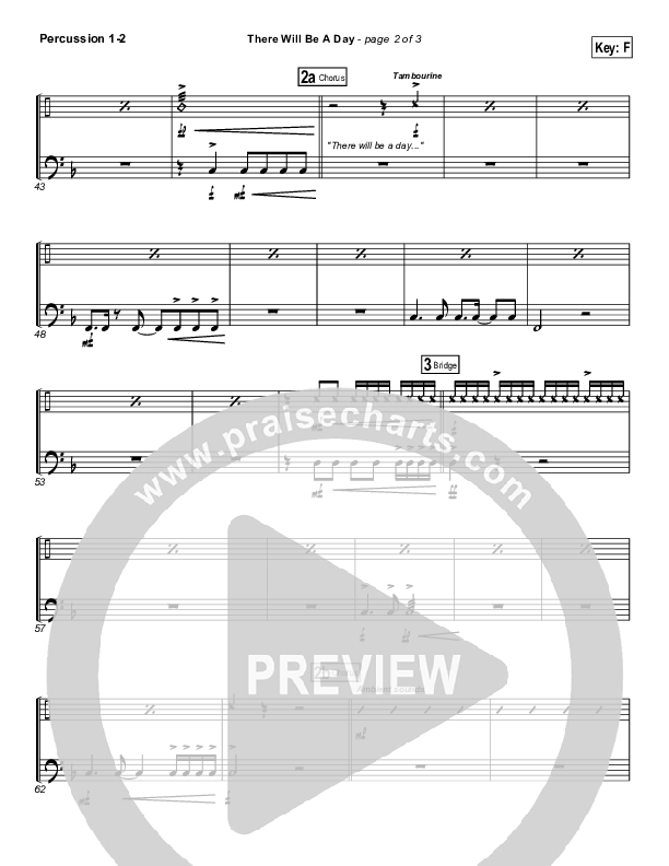 There Will Be A Day Percussion 1/2 (Jeremy Camp)