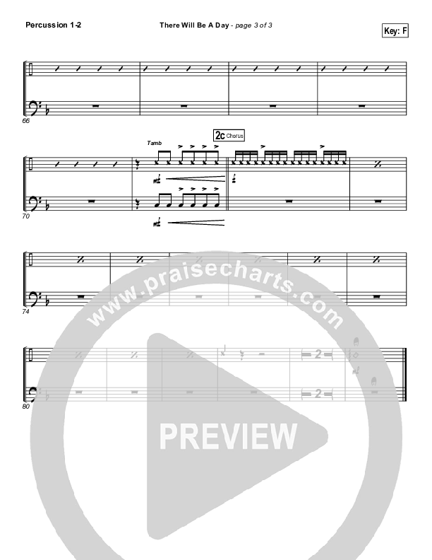 There Will Be A Day Percussion 1/2 (Jeremy Camp)