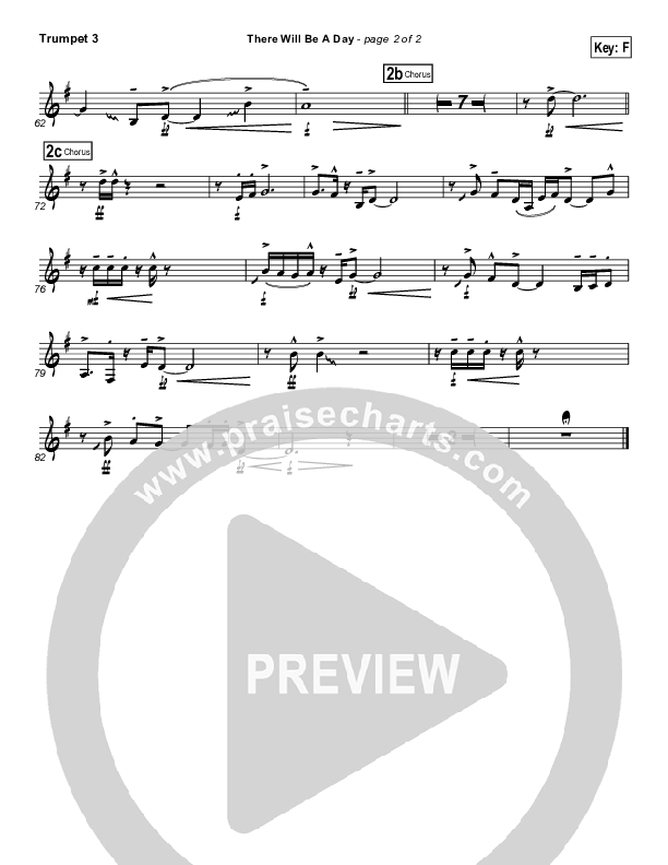 There Will Be A Day Trumpet 3 (Jeremy Camp)