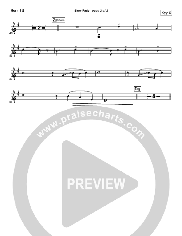 Slow Fade Brass Pack (Casting Crowns)