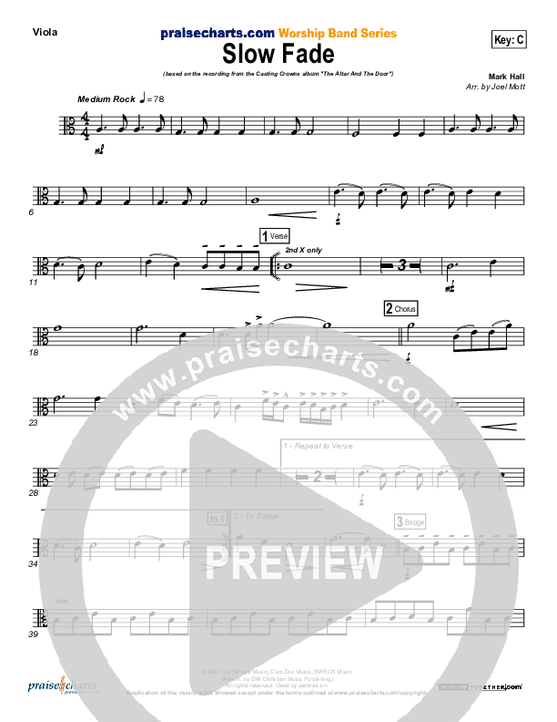 Slow Fade Viola (Casting Crowns)